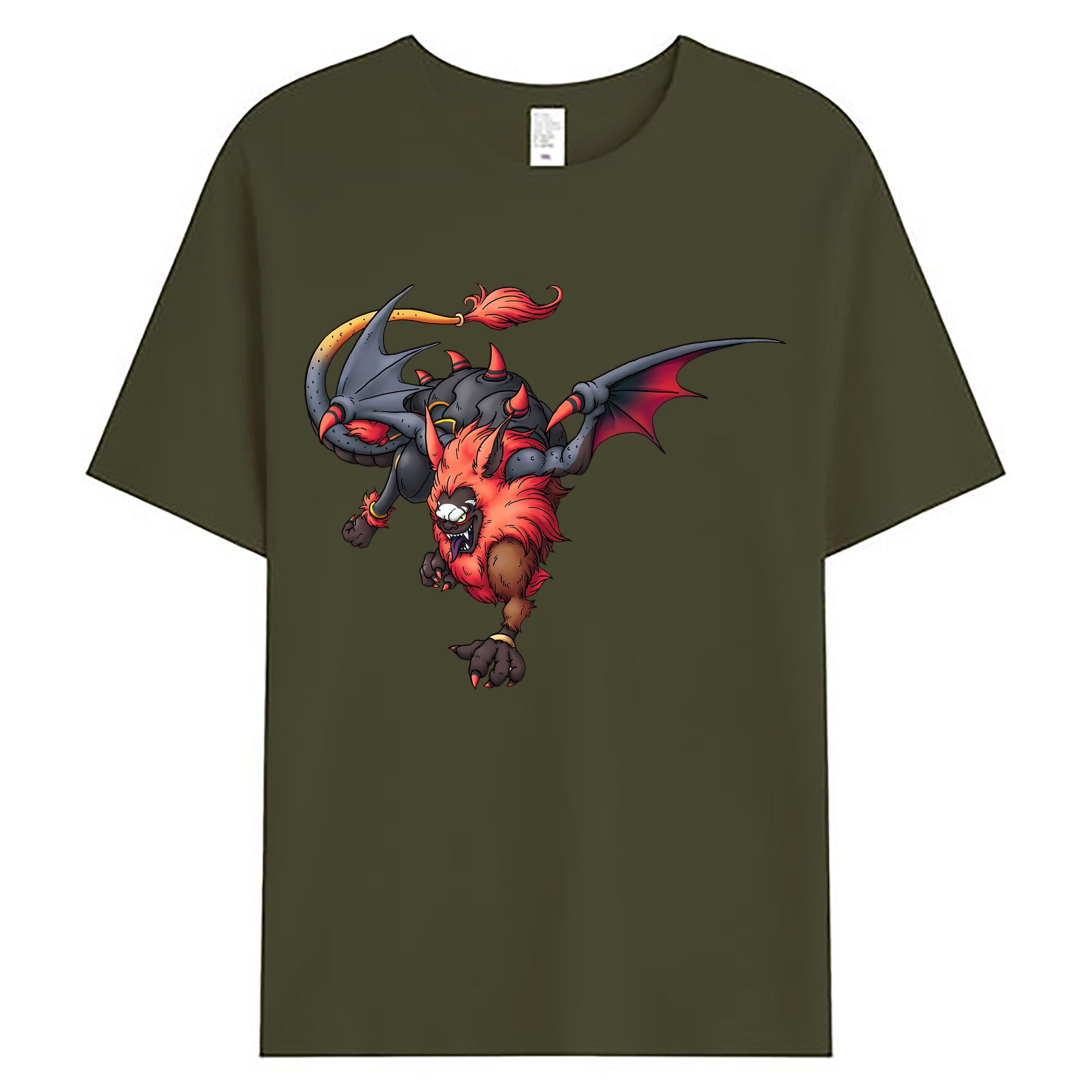 （画像用） ドラゴンクエスト Doragon Kuesuto Dragon Quest 綿100％ メンズ半袖Tシャツ｜肌触りやわらか＆通気性